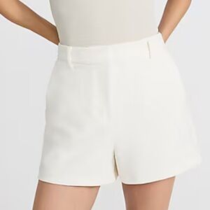 Zara Crisp White Women's Bermudas